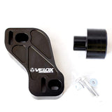 Verus Engineering (Velox) A0100A-B: WRX STI (VAB) S4 (VAG) AXLE Pedal Spacer Set: Black Anodized
