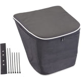 Kitako (KITACO) Cool Bag Honda Genuine Front basket M size/Kitako rattan basket L size tie lap mounting type 688-9000210 Black