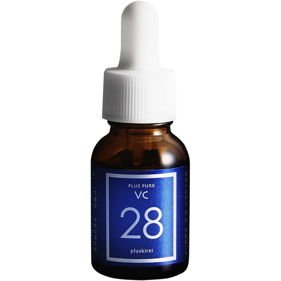 Vitamin C serum Pluskirei Plus Pure VC28 Amphipathic serum containing 28% pure vitamin C (12mL, approximately 1 month's supply)