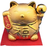 Large Golden Maneki Cat Money Bank