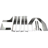 BRIGHTZ N-WGN JH1 JH2 Super Mirror surface Stainless steel plated pillar panel Vizer unnecessary 14pc