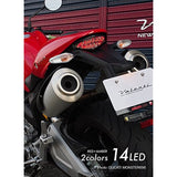 Valenti (Valenti) Jewel LED Tail Lamp SMD Type Light Smoke Lens MONSTER696 08-13/796 10-13/1100 09-13 MTD-09MT6-SC