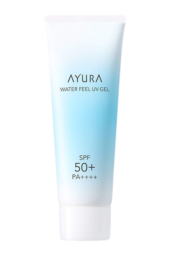 AYURA Waterfeel UV Gel α SPF50+ PA++++ 75g <Sunscreen> Plenty of moisture, fresh, long-lasting, smooth, comfortable skin, comes off with facial cleanser, aromatic herb scent