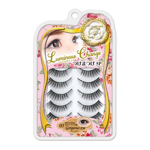 BN Luminous Change False Eyelashes Lady Series LB-05 Gorgeous Eyes (5 Pairs)