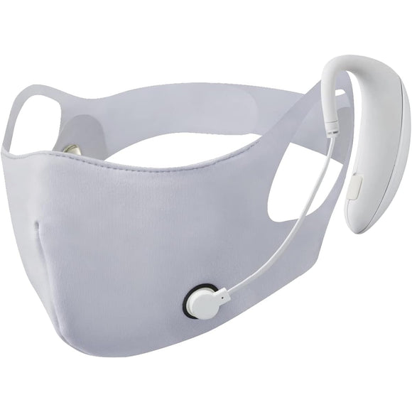 ATEX Lourdes Style EMS Mask L Size Gray AX-FRL912Lgr