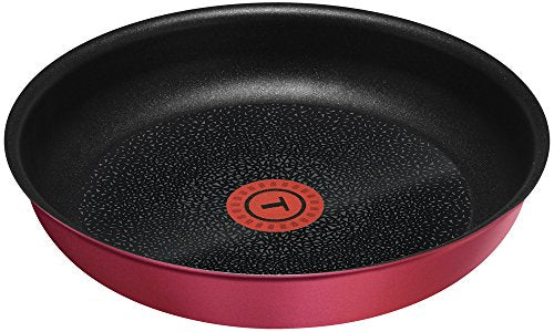 Tefal frying pan 22cm IH compatible Ingenio Neo IH Ruby Excellence Frying Pan Titanium Excellence 6-layer coating L66303 T-fal with handle