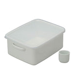 Noda Horo, White Series, Storage Container, TK-58, Bran Pickled Beauty, L, 475041