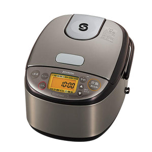 ZOJIRUSHI NP-GK05(XT) IH Rice Cooker, 3 Cups, Extreme Cooking, Stainless Steel Brown