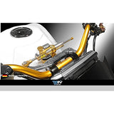 DIMOTIV DMV 28mm Handle Bar H120mm W734mm Black (28mm Touring Standard) DI-28H120W734-K