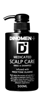 Dinomen (DiNOMEN) Medicated Scalp Care Rinse In Shampoo 500ml (Quasi Drug) Colorless 1 Bottle