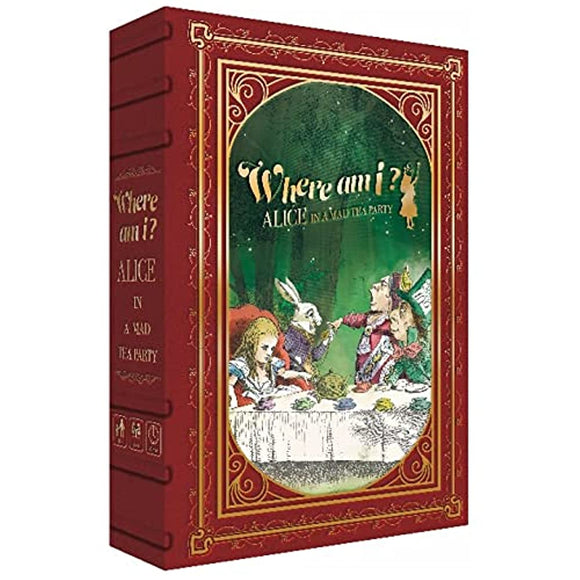 GOTTA2 Where am I ? ~Alice in a Mad Tea Party ~ Special Edition (2-4 Players, 20-40 Minutes for 8 Years Old and Up) Board Game