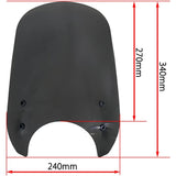 World Walk XSR900 Fork Mount Screen Long Clear WS-26-6LC