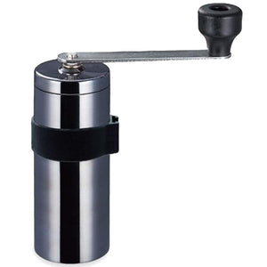 MILLU MI-020 Kawasaki Synthetic Resin Hand Grind Coffee Grinder Black Dyed Ceramic Stainless Steel