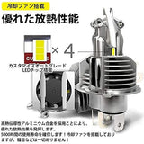 H4 LA-Fi LED Headlight [For Honda] 2 lamps for genuine halogen exchange type cars Linksauto