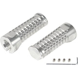 Special Parts Takekawa Billet Almistep Bar Kit Silver Super Cub 50/50 Pro/110/110 Pro 06-13-0071
