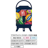 Spalding UY-8001 Captain Stag Water Jug Tank [Capacity 3L/1 Stopper] Ball Print/Multi