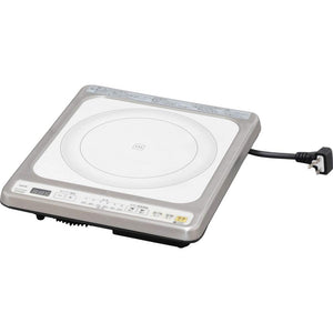 Iris Ohyama IHC-B122-W Induction Cooking Heater, Tabletop, 2,000 W, Built-in Type, Stove, White