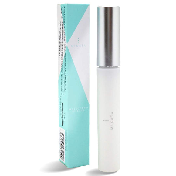 MIKATA Eyelash Serum, Human Stem Cells with Increased Penetration Power, 5 Formulation, Made in Japan, Maze Genomikata (Provides Harm Moss for Ideal Eyelashes) (Uses a 2-way brush that is easy to apply), Can be applied to the roots or the entire b