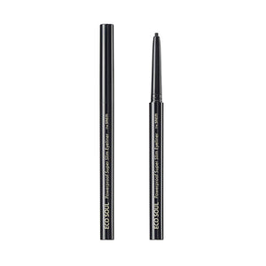 The SAEM Japan Official (the SAEM) Eco Soul Power Proof Super Slim Eyeliner BK01 Black 0.1g 0524