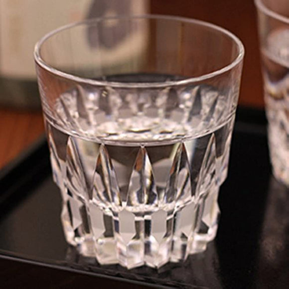 Kagami Crystal T481-312 Double Whiskey Glass, School, Clear, 4.1 fl oz (120 cc)