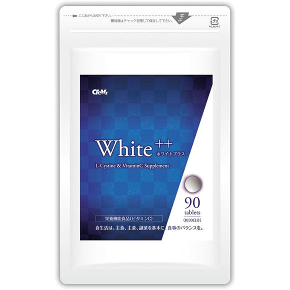 White WHITE++ 90 tablets (White Plus) White support supplement containing 30 ...
