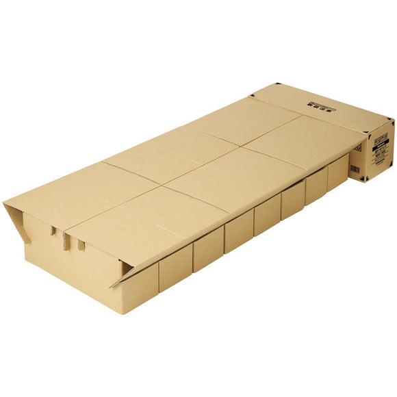 Nakabayashi NDB-1990NA Cardboard Bed for Emergency Disasters, Natural, Single