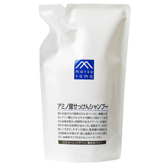 M-mark Amino Acid Soap Shampoo Refill Unscented 550ml