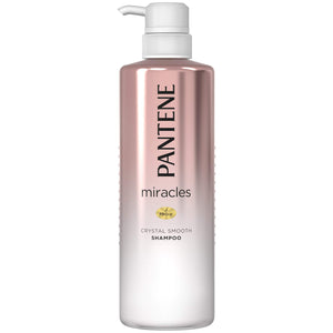 Pantene Miracles Crystal Smooth Swell Improvement Smooth Non-Silicone Shampoo Pump 500mL