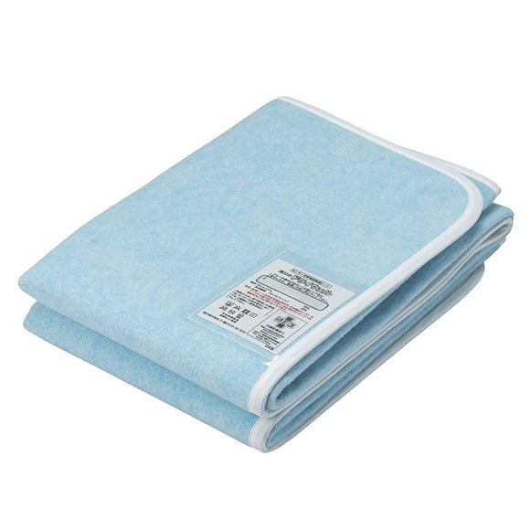 Nishikawa CM11126000800 Dehumidifying Sheet, Compatible with Semi-Double Size, Washable, Foldable, Drywell, Absorbs Moisture, Blue