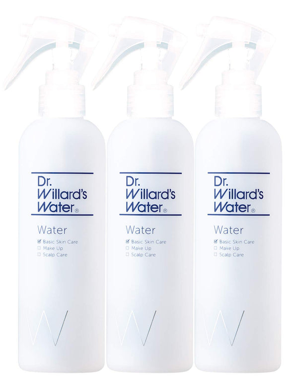 Dr. Willard Water 220mL x 3 bottles set (spray nozzle for body)