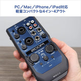 ZOOM U-44 Handy Portable Audio Interface