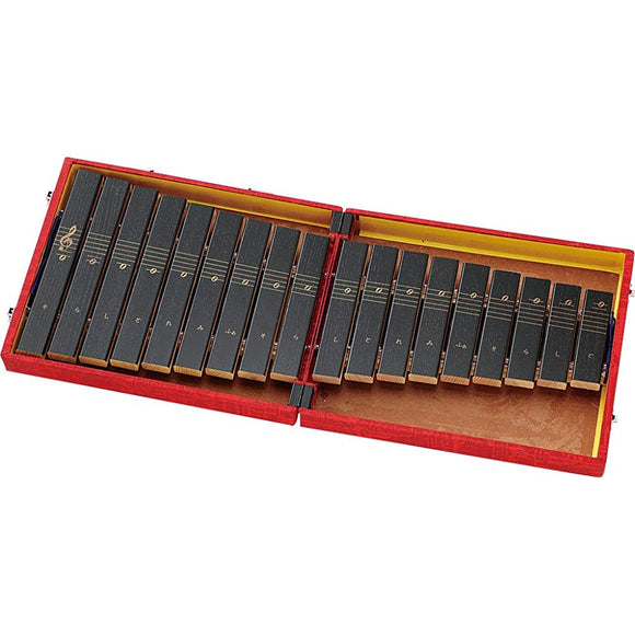 Zenon No.184WA Compact Xylophone, Red, Made in Japan
