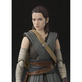 S.H. Figuarts Star Wars Rey (The Last Jedi), Approx. 5.7 inches (145 mm), ABS &amp; PVC Pre-painted Articulated Figure