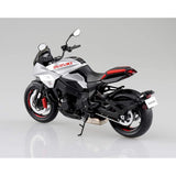 Skynet 1/12 Finished Motorcycle Suzuki GSX-S1000S KATANA Full Option Metallic Mystic Silver