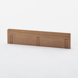MUJI Wall-mounted furniture Triple hanger Walnut material Width 44 x Depth 2.5 x Height 10 cm 44505199