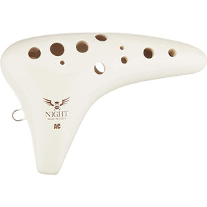 NIGHT Night Ocarina Classic Series ACI Alto C-Tone Ivory (Case Included)