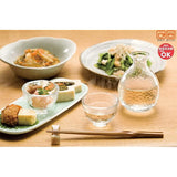 ADERIA F-49091 Tsugaru Vidro Heat-resistant Sake Cup, Small, 1.7 fl oz (50 ml), Clear, Set of 60, Made in Japan
