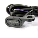 Harley Sportster 2014+ LED RELOCATION MICRO MINI TURN Signal Black Body Smoke Lens for XL883 XL1200