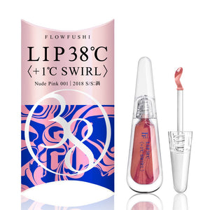 Flowfushi LIP38℃ +1℃ SWIRL Nude Pink 001