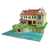 Sankei MK07-24 Minichuato Kit, Studio Ghibli Series, Memories of Marnie Wetland House, 1/220 Scale, Papercraft