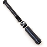 KEN'S FACTORY Billet P Rod Cover Black & Machine Cut (Billet Push Rod Cover Black and Machine Cut) for TC7-001