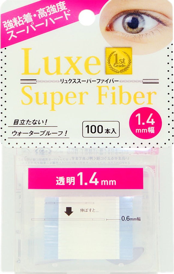 Luxe Super Fiber Clear 1.4mm SH 100pcs