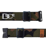 DICE BANK Snow Goggles, Made in Japan, Skiing, Snowboarding, Water Repellent, Premium Anti-fog Anti-Fog, Compatible with Glasses