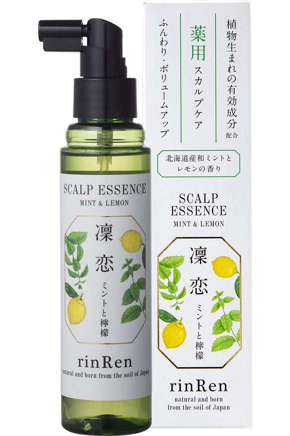 rinRen Remedial Scalp Essence Mint & Lemon 120ml [Quasi Drug] 120ml