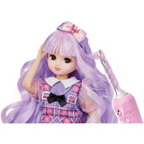 Takara Tomy Licca Doll Niji Kyunkar Licca-chan Doll Dress Up Toy for Playing House Toys Ages 3 and Up Passed Toy Safety Standards, ST Mark Certified