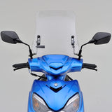 DAYTONA RS Series 99193 Motorcycle Screen, Swish, Windshield, Long, Clear