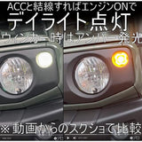 Jimny JB64 JB74 Front LED Winker Land Deilite Left and right set Smoke lens light