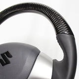 REAL (Real) Steering [Every Wagon (DA17W)/Scrum Wagon (DG17W)] Black Carbon MR31-BKC-BK-EVR