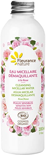 Fleurance Nature Organic Micellar Water Rose / 99% Naturally Derived Ingredients <Makeup Remover with Beauty Ingredients> Cleansing Water Wipe-off Type (Oil Free) (200ml)