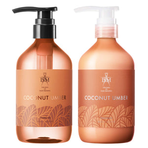 ISM Shampoo & Treatment Set Coconut Amber 490ml each